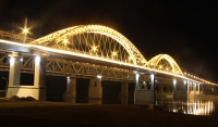 Техническое обслуживание Борского моста в Нижнем Новгороде